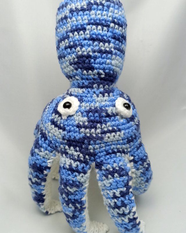 Octopus plushie Blue…..s