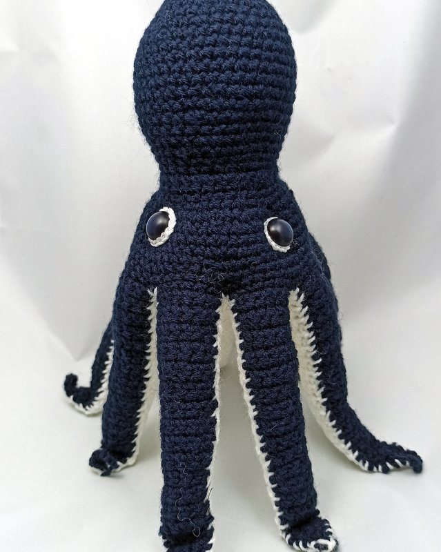 Octopus plushie Navy Blue